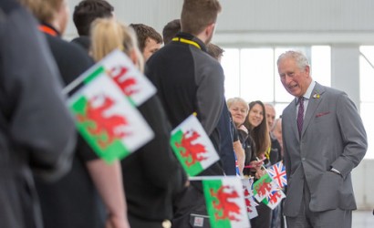 British Airways showcases sustainability to Prince of Wales in Cardiff 