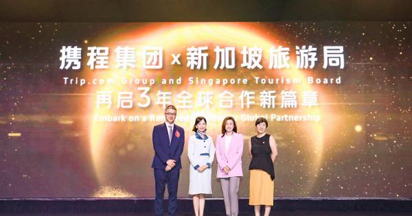 Trip.com Group and Singapore Tourism Board Renew Three-Year Global Partnership Breaking Travel News